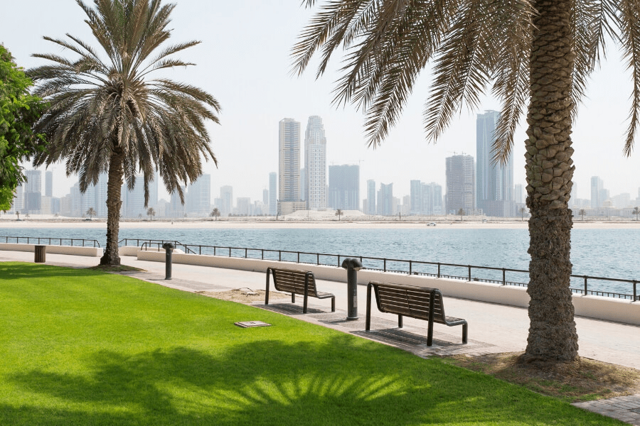 this is garden space in Dubai offering serene escape to residents