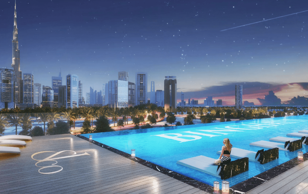 luxury apartment in Dubai at Burj Binghatti Jacob & Co Residences 