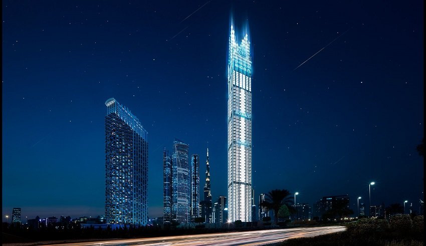 Burj Binghatti Jacob & Co Residences are situated in Business Bay Dubai.