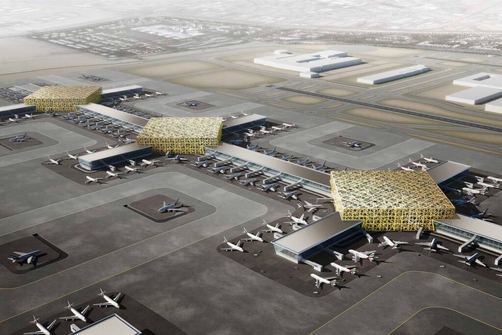 Figure 2 off-plan projects in UAE with 
World’s largest Airport